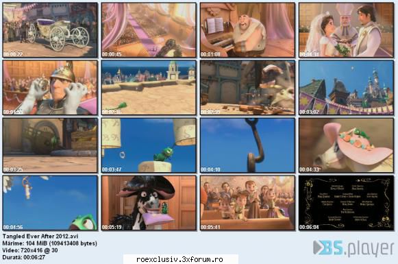tangled ever after 2012 - audio engleza, subtitrare walt 104 audio: lame mp3
bit rate: rate: 30