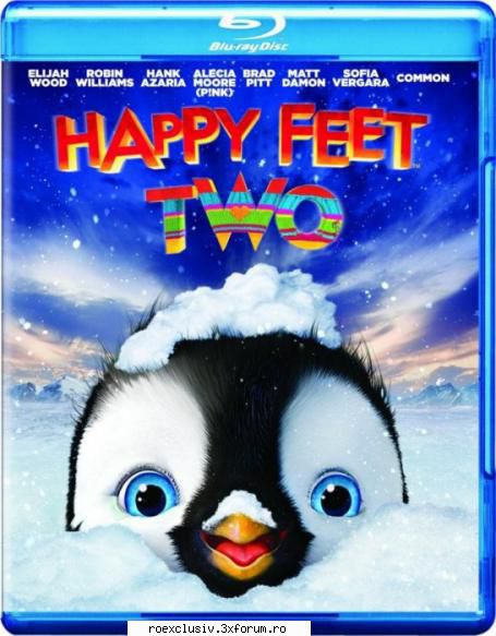 happy feet 2 mumble danseaza din nou ratio ..: 16:9 ntsc
audio .........: rom�na 2.0, french 5.1,